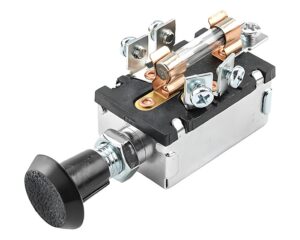 Automann® 3-Position Push-Button Headlamp Electrical Switch w/ Fuse (577.3026)