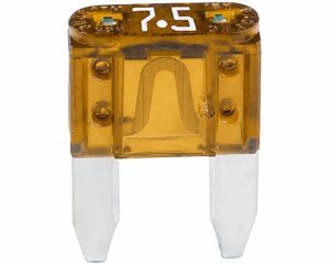 Grote® 7.5A Miniature Blade Fuse, Brown (82-ANM-7.5A)