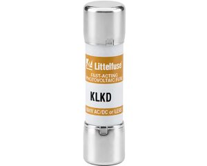 Littelfuse® KLKD Series – 600 VAC/DC 5A Fuse Cartridge, Midget 5AG (KLKD005.T)