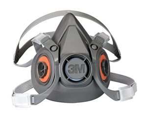 3M® Half Facepiece Reusable Respirator, 6000 Series, Large Size (MMM6300)