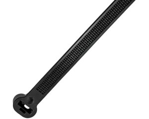 Nigthrider 8 x 240mm – Cable Ties with Stainless Steel Locking Barb, 100-Pack (NCT-8X240)